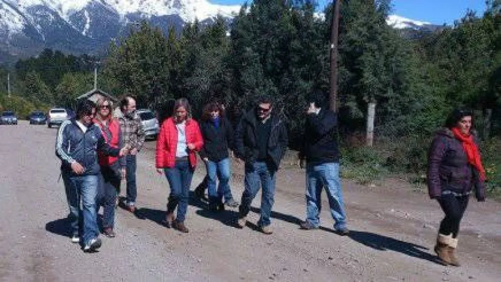 Martini analizó con vecinos el cambio de la traza de la ruta 82