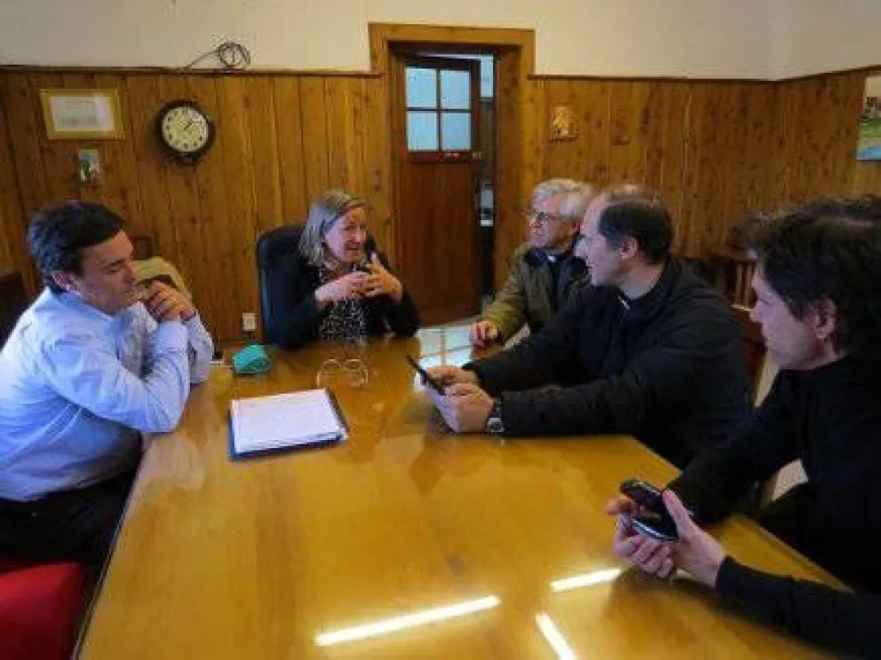 Martini prometió “rapidez” para tratar proyecto de reconstrucción de Inmaculada