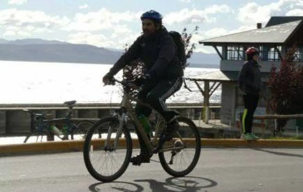 Relevamiento en Bustillo aportará información para proyectar una bicisenda