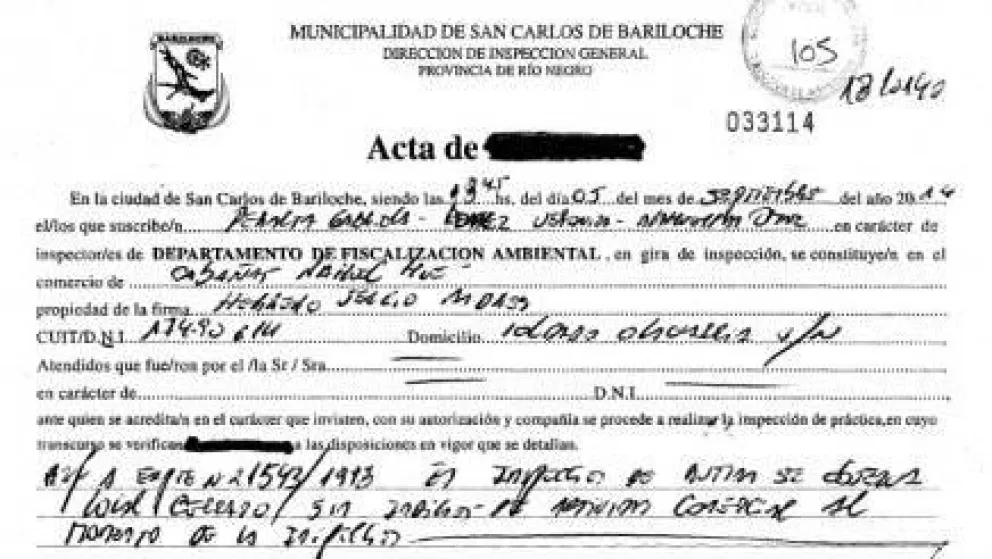 Municipio defendió inspección a vecinalista del Malvinas
