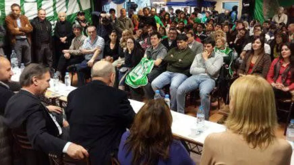 Colina se reunió en Bariloche para apoyar a Pichetto
