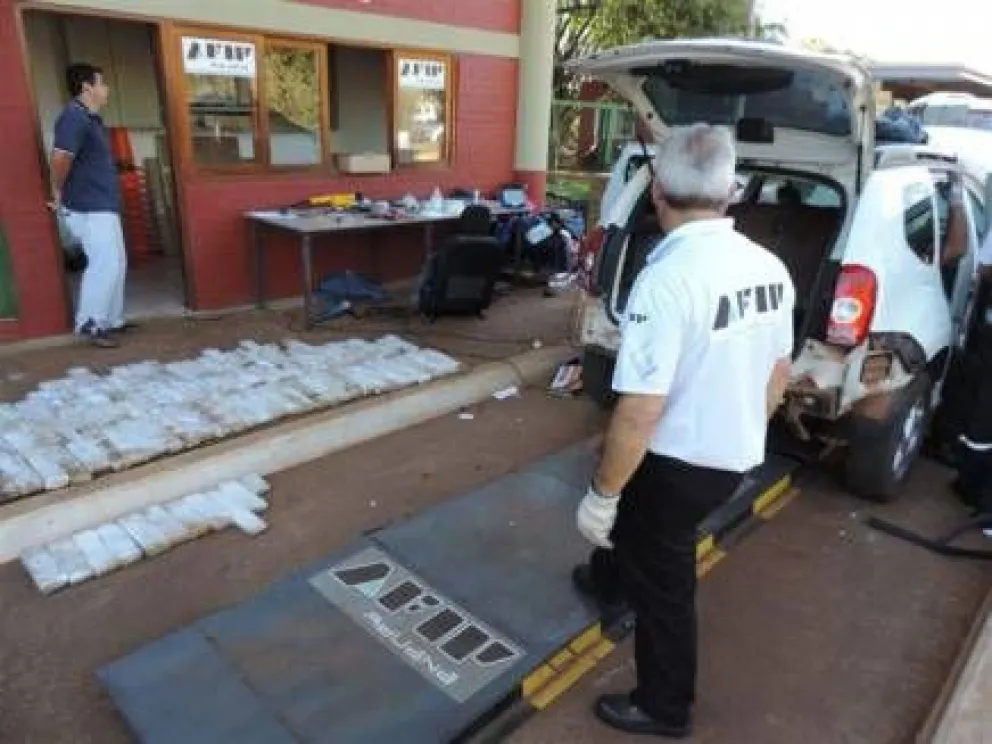 Incautaron 400 kilos de marihuana que venían a Bariloche