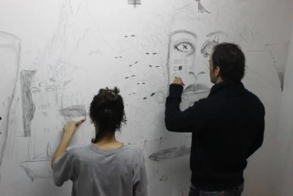 Arte en vivo en el Centro Administrativo