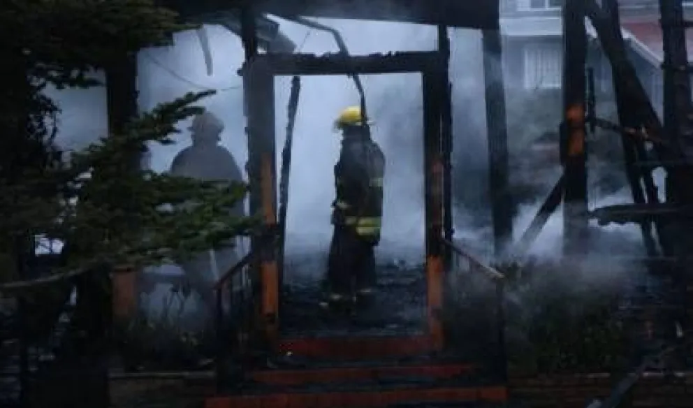 Un problema eléctrico generó el incendio en la Inmaculada Concepción
