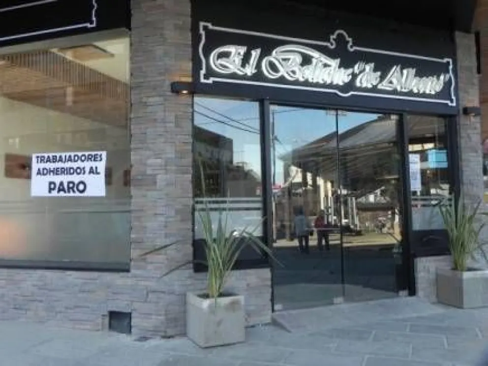 Gastronómicos de Bariloche "acataron el paro en un 98 por ciento"