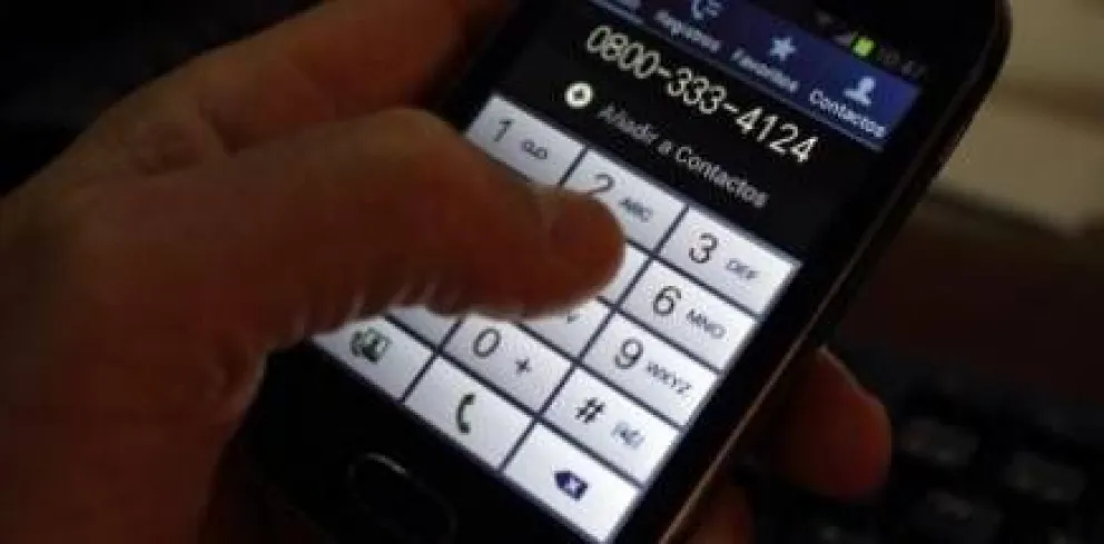 Ocho denuncias en Bariloche por llamados al 0800-Droga