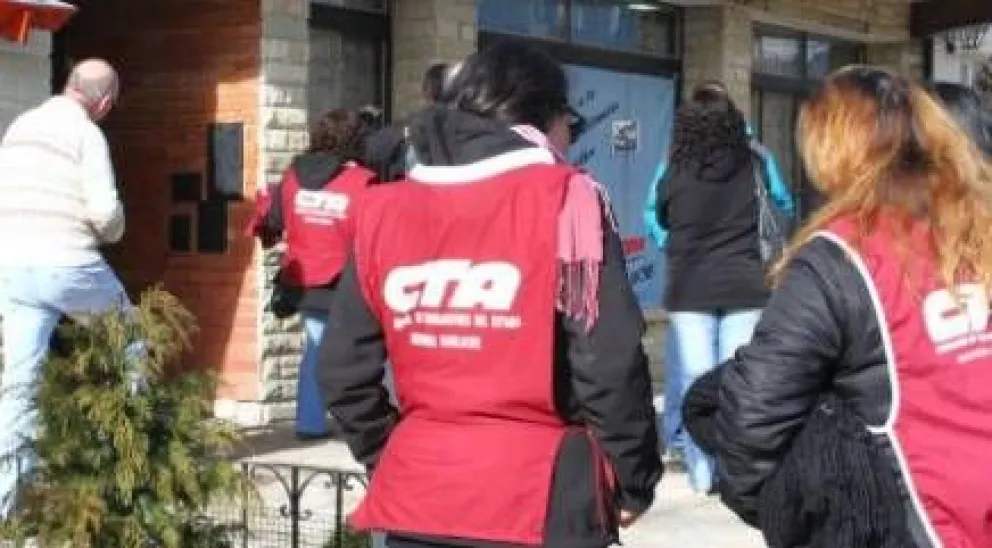 La adhesión en Bariloche al paro de ATE ronda el 90 por ciento 