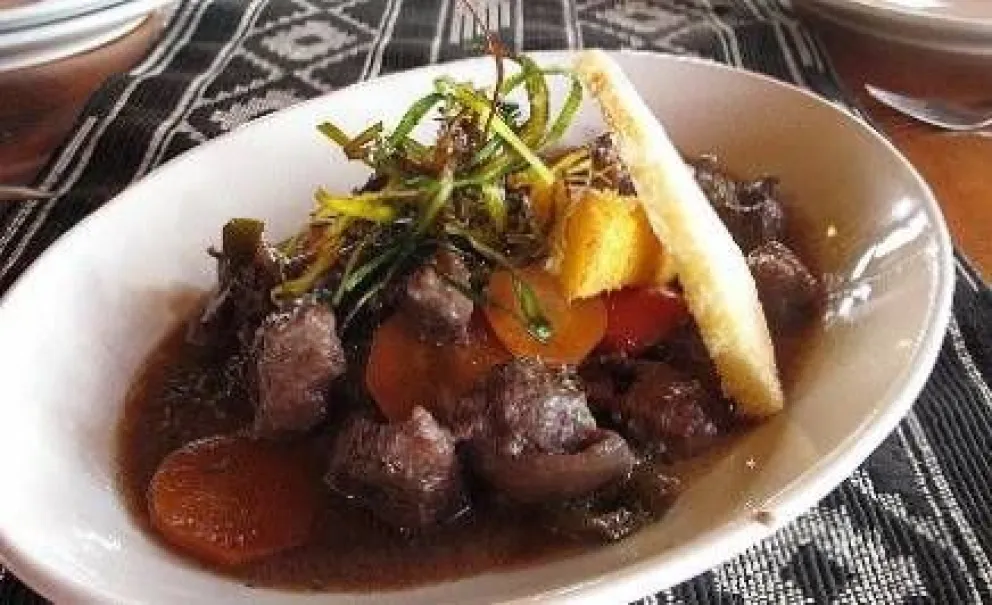 Ragout de cordero al Malbec