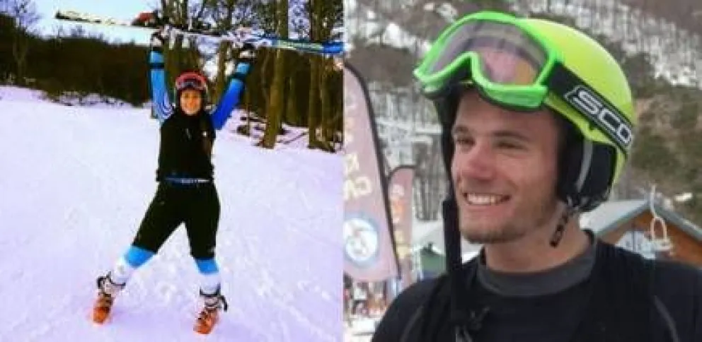 Gastaldi y Báncora, campeones argentinos de slalom en el Catedral