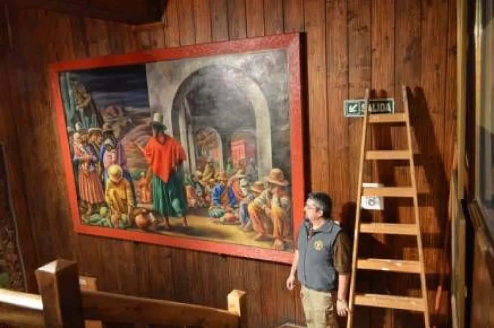 Regresó a Bariloche valioso cuadro de Berni