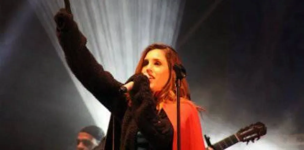 La Sole lideró un domingo lleno de música para cerrar la Fiesta de la Nieve