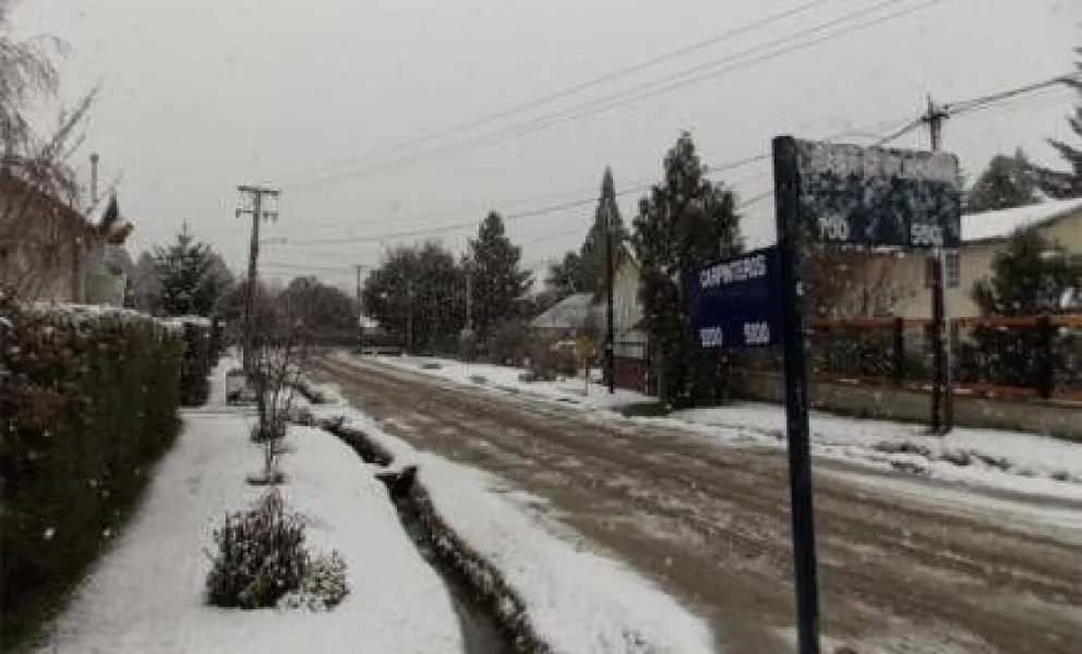 Volvieron la lluvia y la nieve 