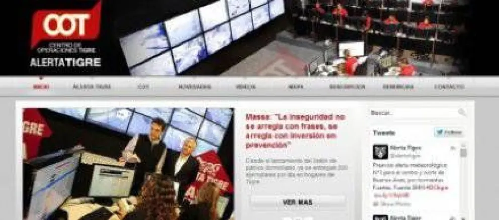 El proyecto Weretilneck - Massa empezó por el negocio de la "seguridad"