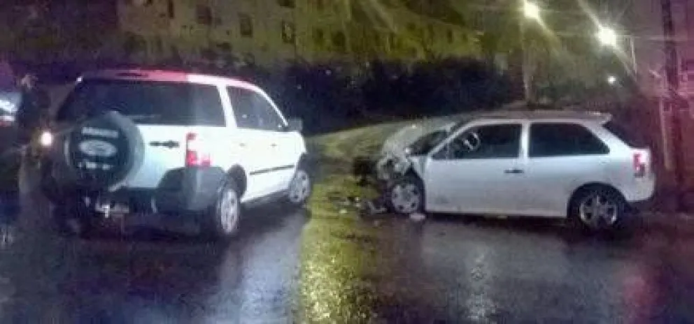 Choques y heridos a la madrugada del sábado