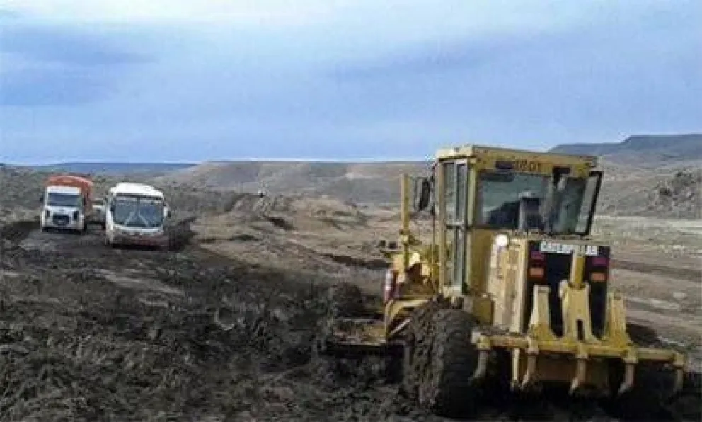 Restringen circulación de camiones con carga en la Ruta 23