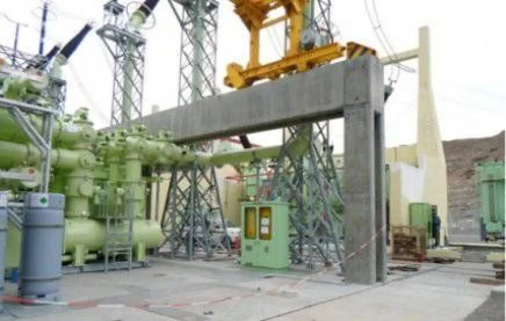 Amplían la estación transformadora de energía de Alicura