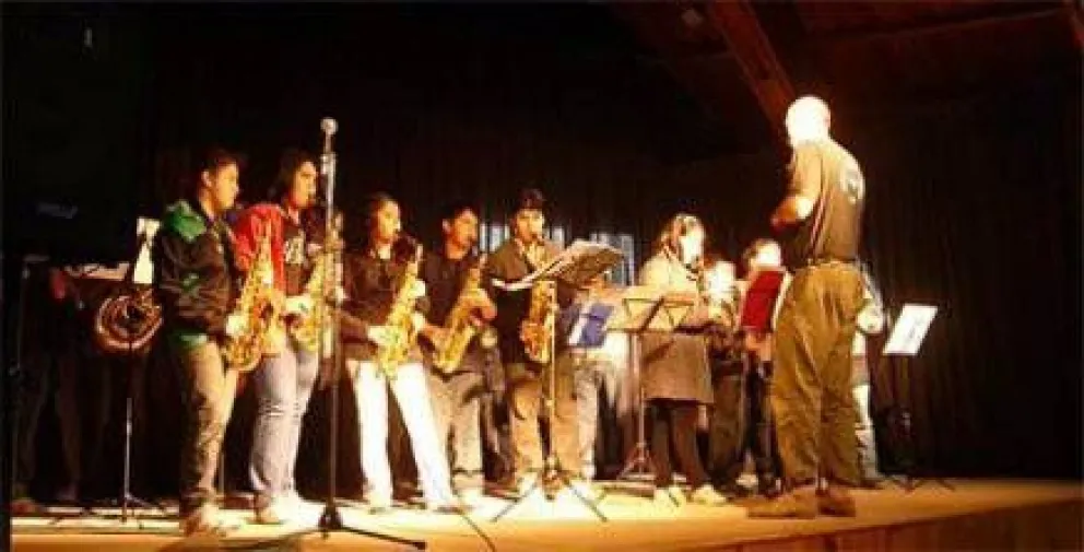 Concierto de la Banda de Vientos en Teleférico Cerro Otto