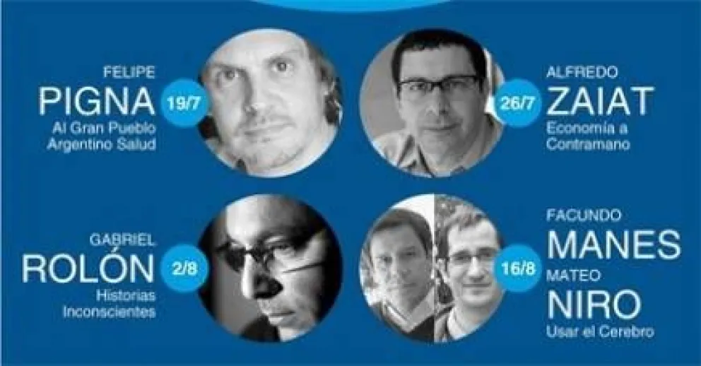 Felipe Pigna abre el ciclo de escritores "Invierno Planeta en el Llao Llao"