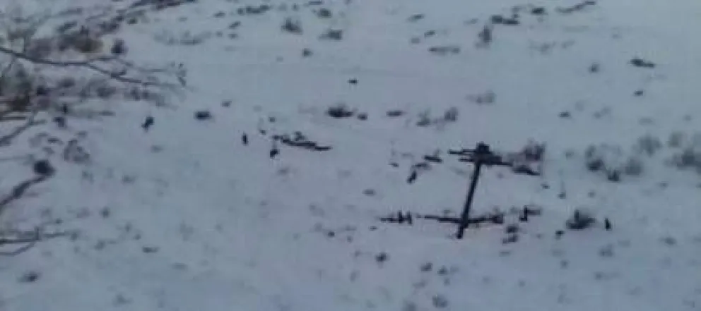 Descarrilamiento sin consecuencias de la aerosilla Militares en el Catedral