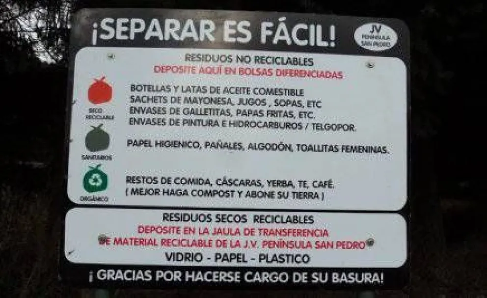 Promueven la clasificación de residuos 