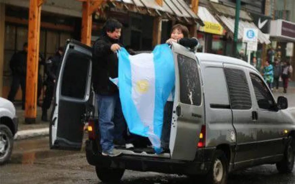 Desahogo celeste y blanco