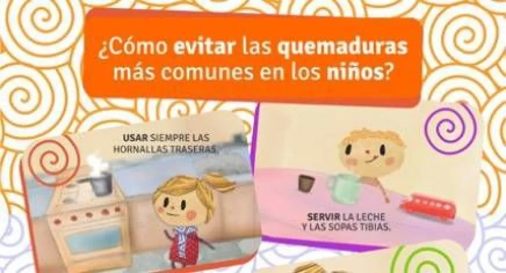Destacan reducción en el número de niños internados por quemaduras