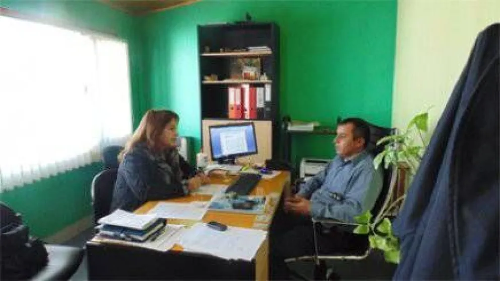Contreras se entrevistó con el Director del Penal III