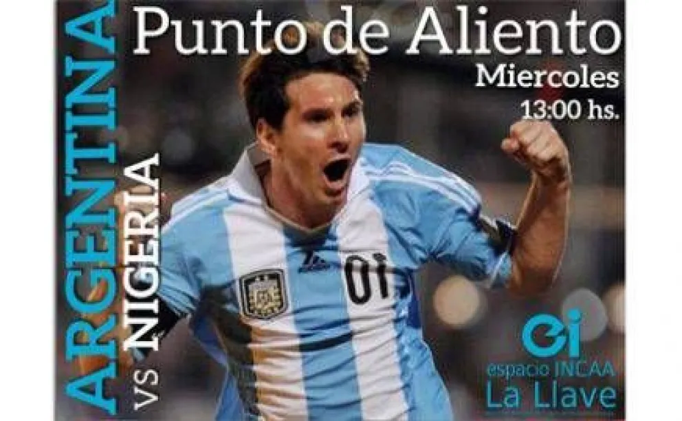 Invitan a alentar a la Selección Argentina en el Espacio INCAA