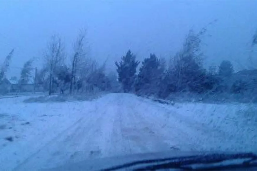 Bariloche alcanzado por una ola de frío polar