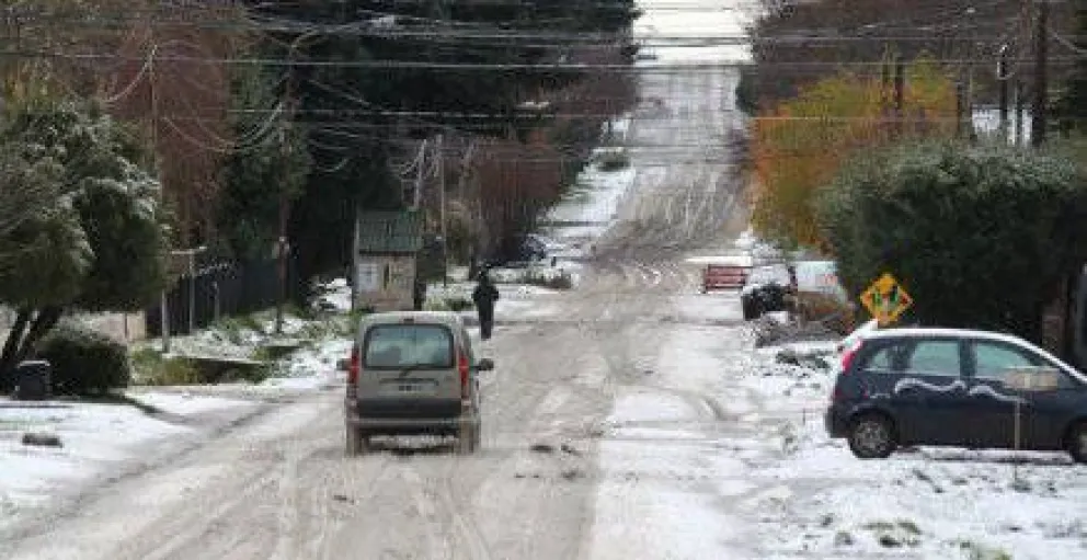 Otra nevada sobre Bariloche