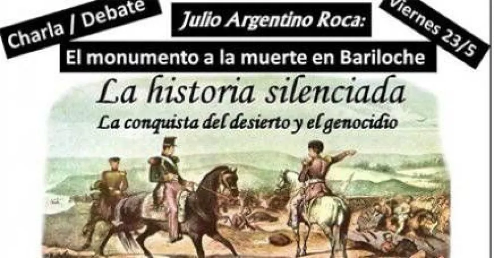 Charla debate, hoy, sobre el monumento a Roca