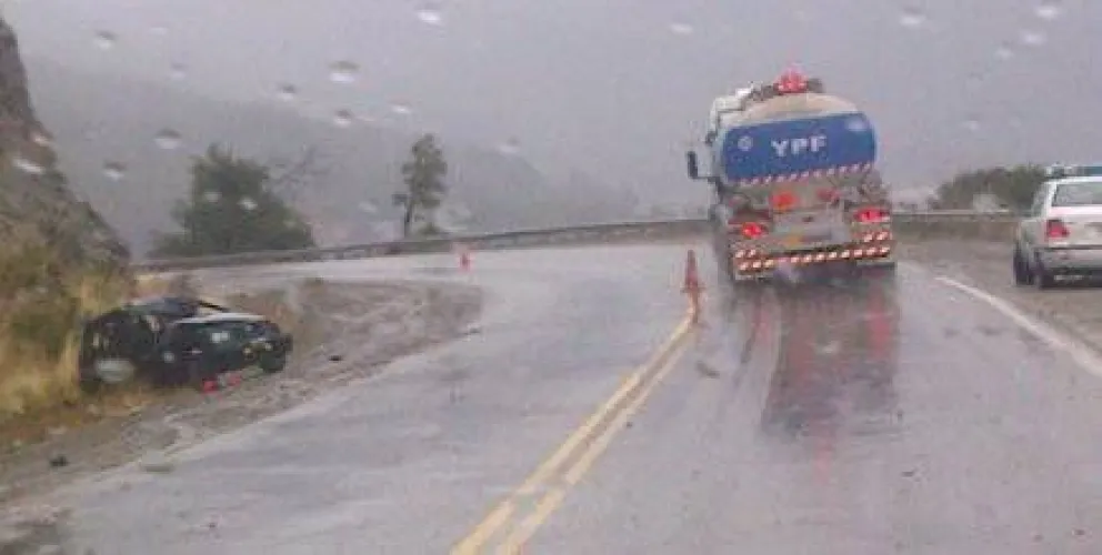 Seis heridos en accidente en la Ruta Juan Herman