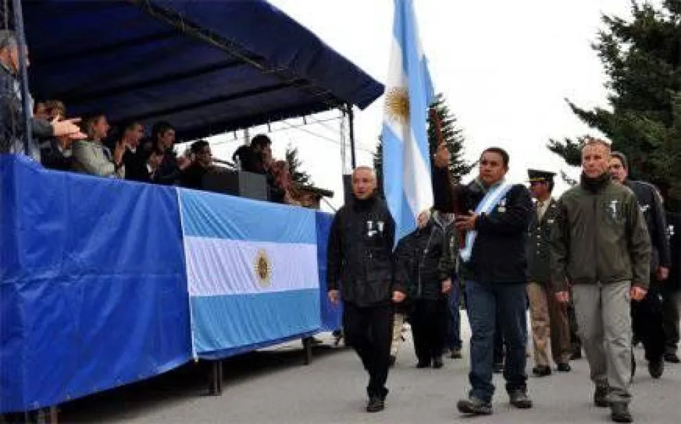 Homenajearon a los veteranos de la guerra de Malvinas