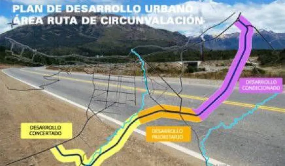 Desarrollo de la ruta de Circunvalación, más cerca