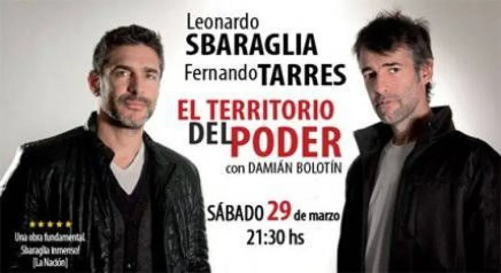 Leonardo Sbaraglia presenta su espectáculo en La Baita