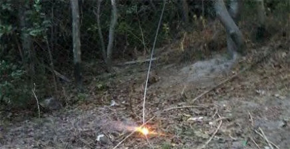 Principio de incendio por cables de media tensión 