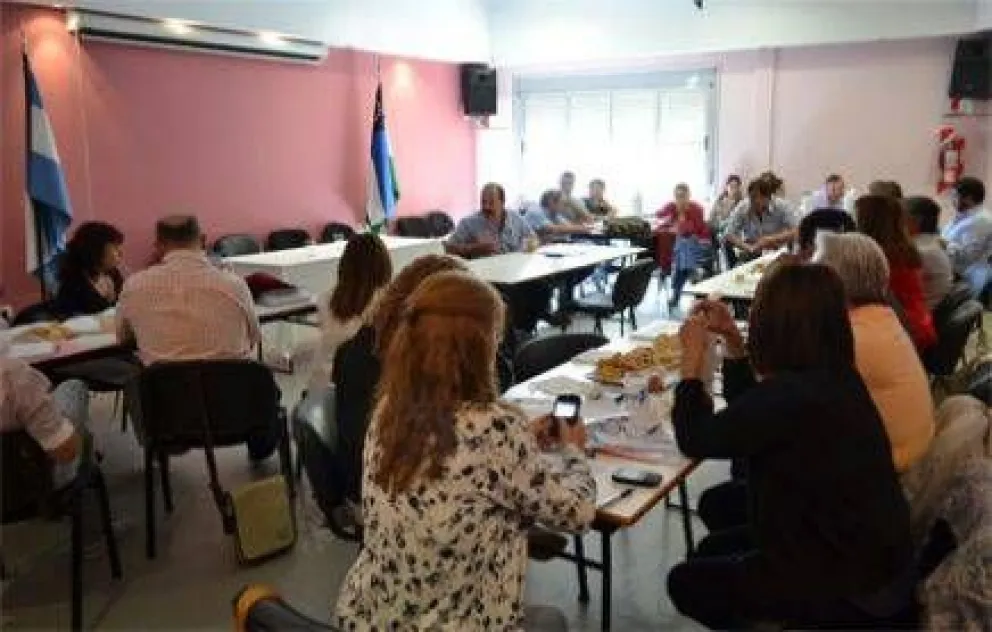 Directores de hospitales manifestaron su apoyo al Gobierno Provincial