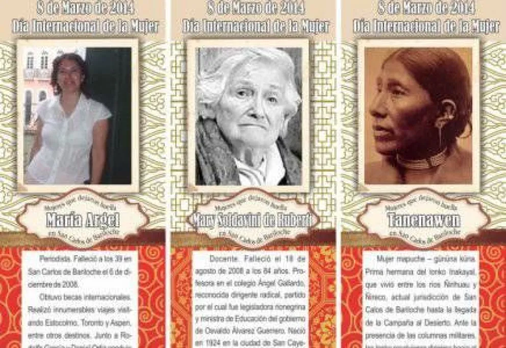 Señaladores para homenajear a mujeres que dejaron su huella 
