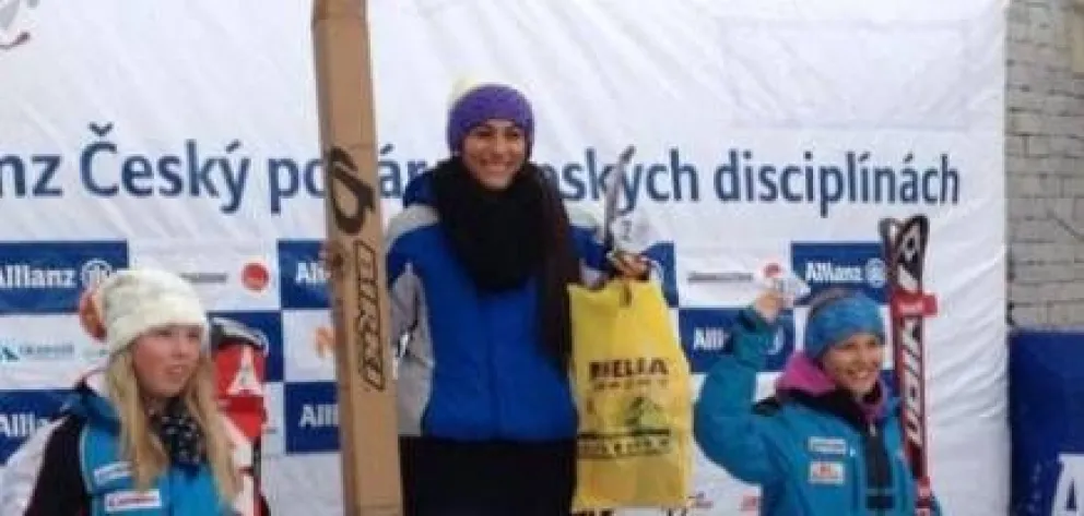Esquiadora barilochense destacada como la mejor argentina en Jasna 2014