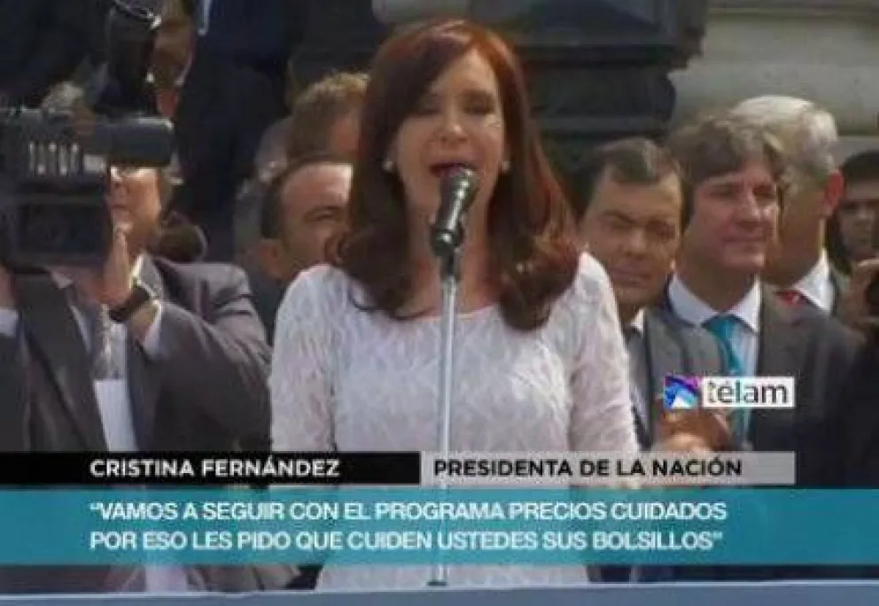  Cristina: "Tenemos que cuidar los precios entre todos"
