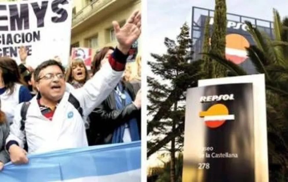 YPF, maestros y danza de candidatos