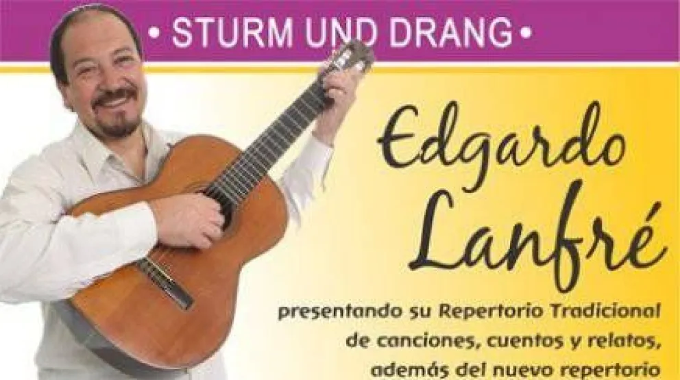 Edgardo Lanfré actuará en el Berghof