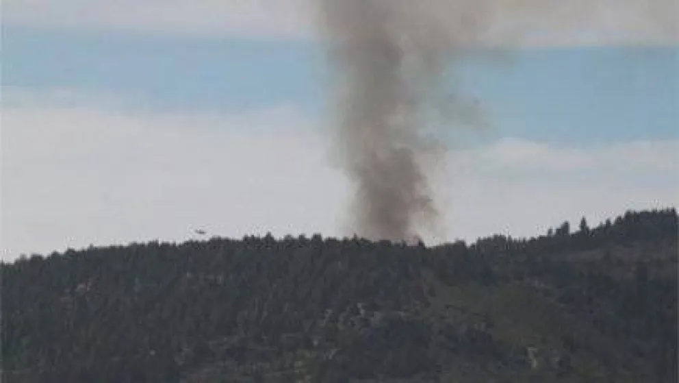 Importante incendio en cercanías del Club Tiro Federal