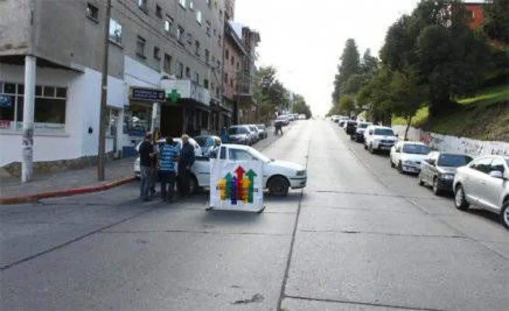 Fracasó corte de calles en protesta por venta ambulante