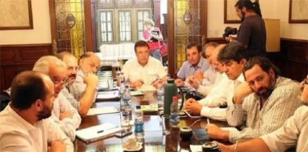 Weretilneck se reunió con el nuevo gabinete provincial