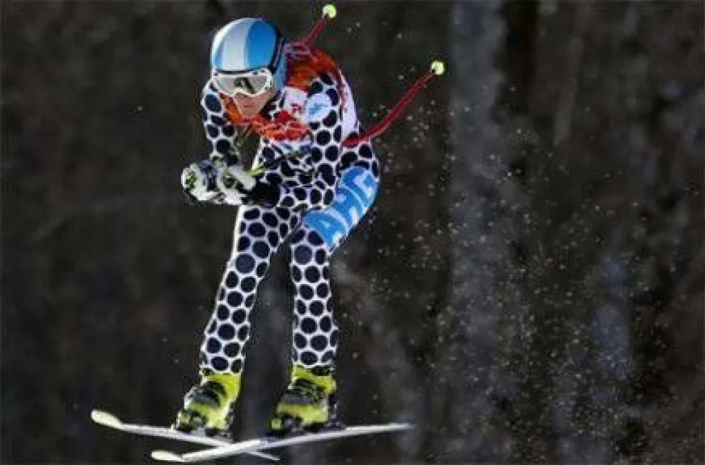 Simari Birkner no pudo formar parte de las 30 mejores en descenso