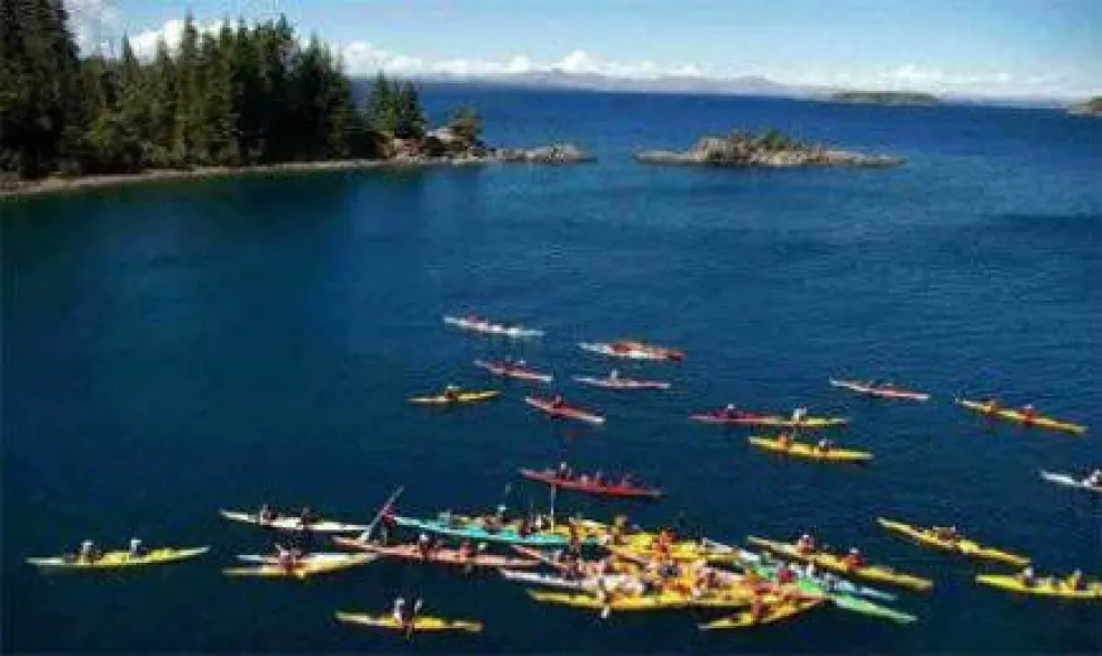 Bariloche recibirá el XII Encuentro Nacional de Kayakistas