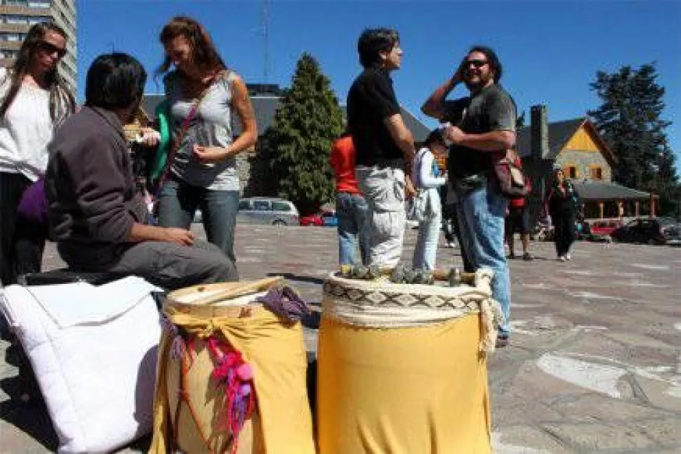 Con intervención cultural, mapuches difundieron sus costumbres