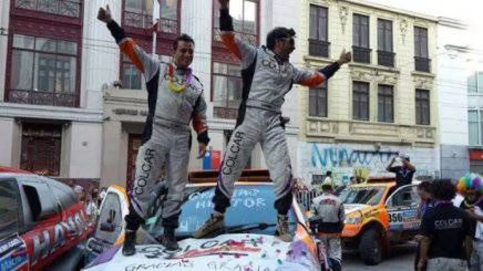 Objetivo cumplido: Maldonado finalizó el Dakar