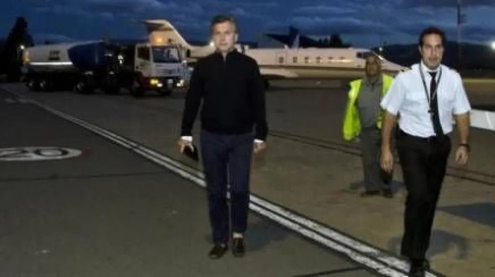 Macri quiso comprar las fotos de sus vacaciones en Bariloche